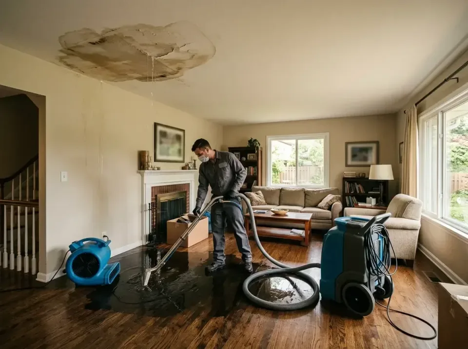 attic-pipe-burst-ceiling-drip-008 — frequently asked questions, Water Damage Restoration & Carpet Care in Angier, NC